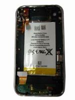 Tapa de bateria Iphone  3gs negra 16gb completa